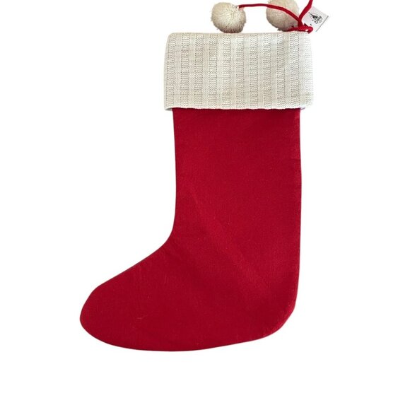 Disney Parks Mickey Mouse Noel Plaid Holiday Christmas Stocking